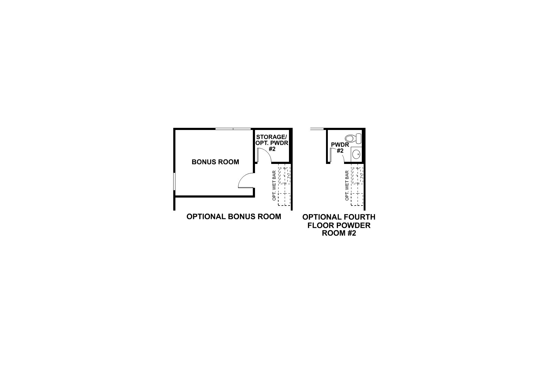 Arcadia Third Floor Options