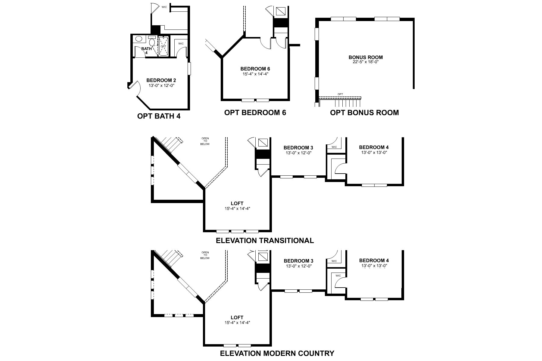 Endeavor Second Floor Options