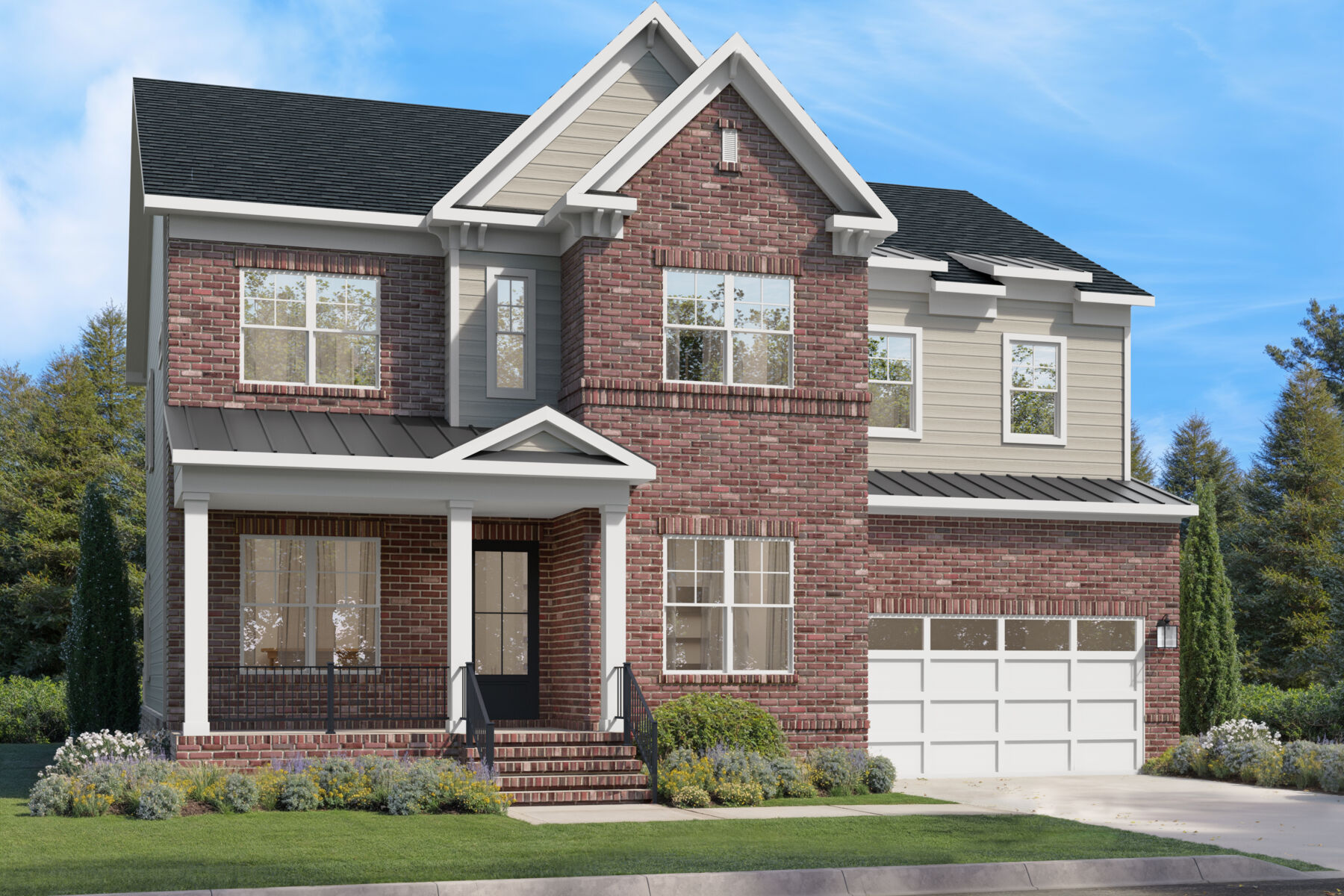 Westminster Elevation A - Traditional