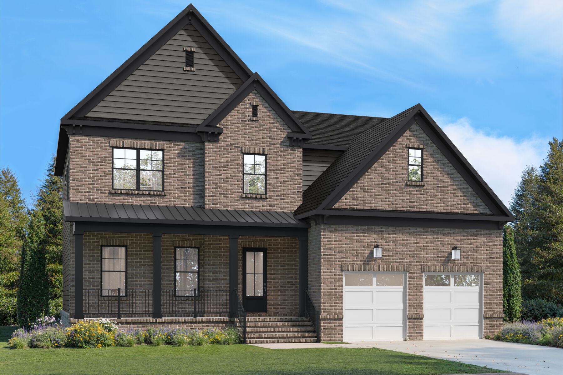 Montclair Elevation A - Traditional