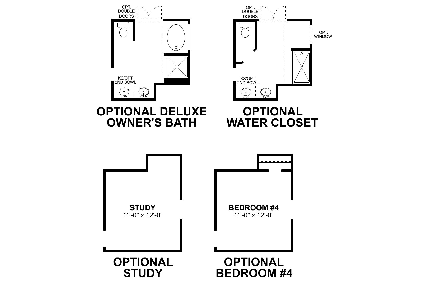 Ellsworth First Floor Options