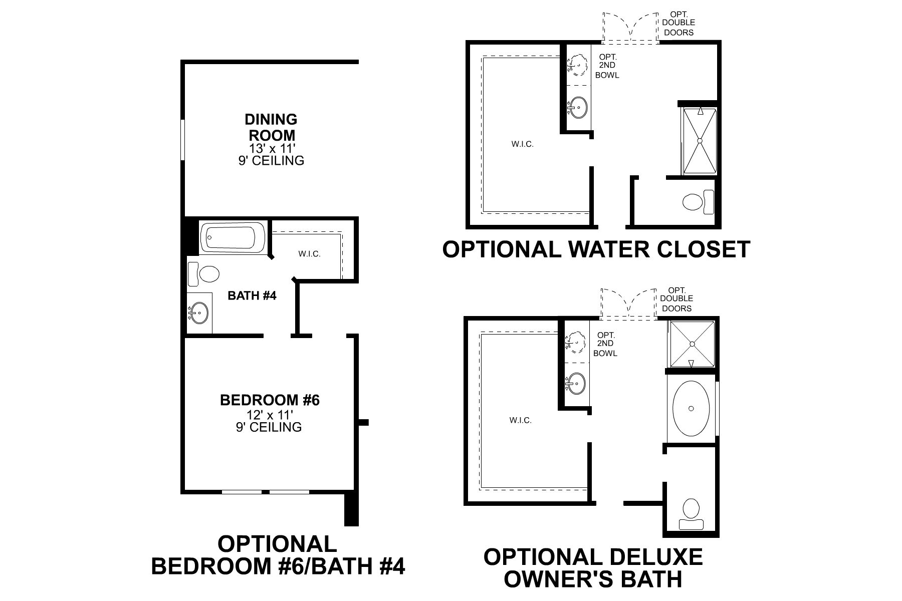 Winnsboro First Floor Options