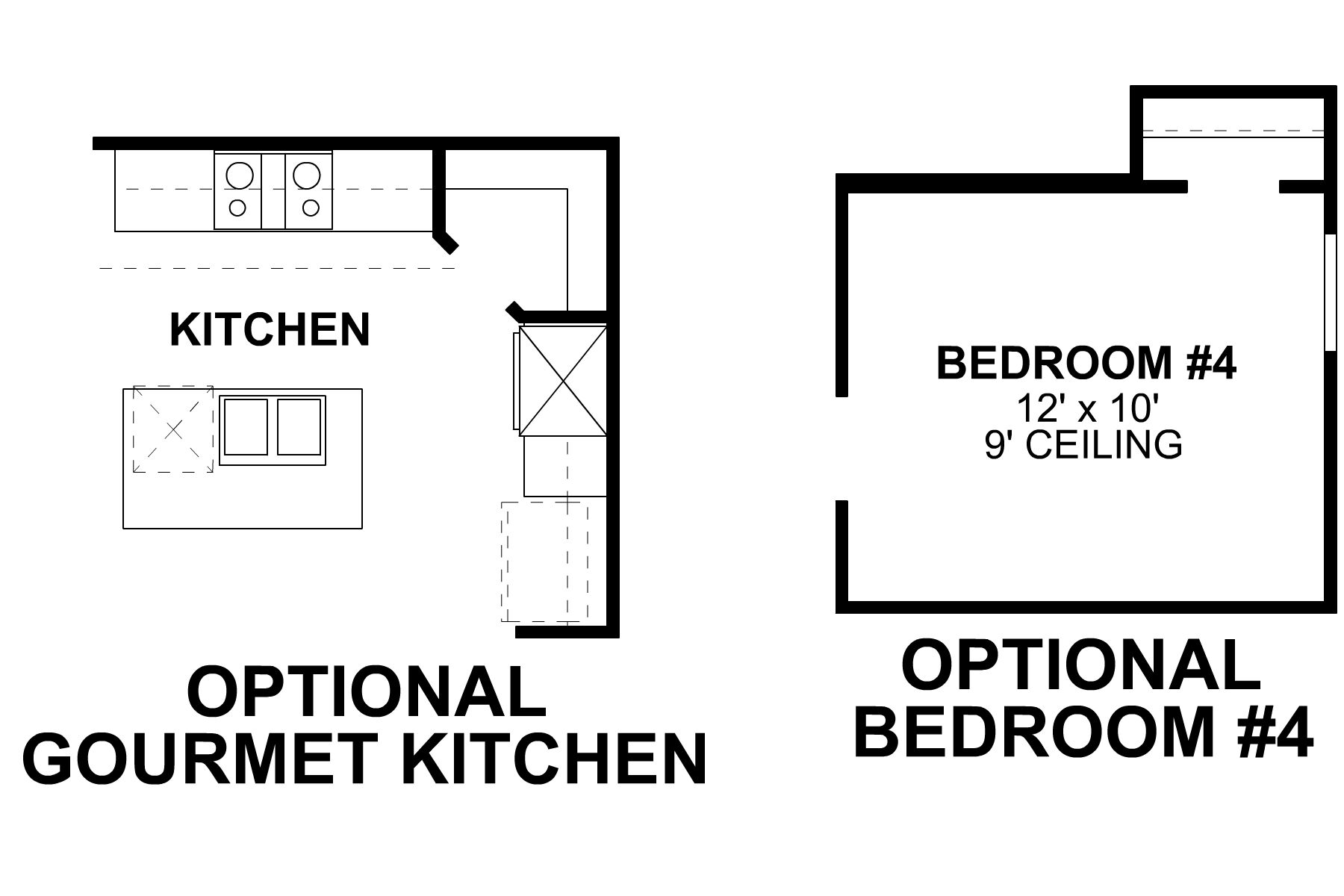 Sanders First Floor Options