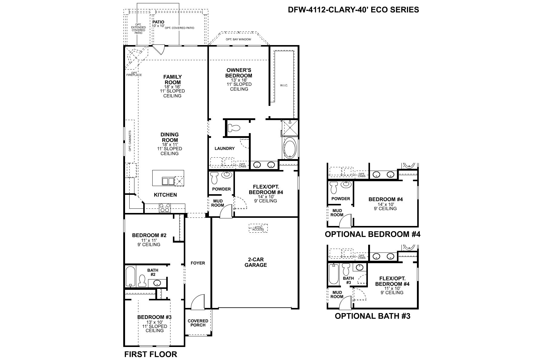 Clary Floorplan