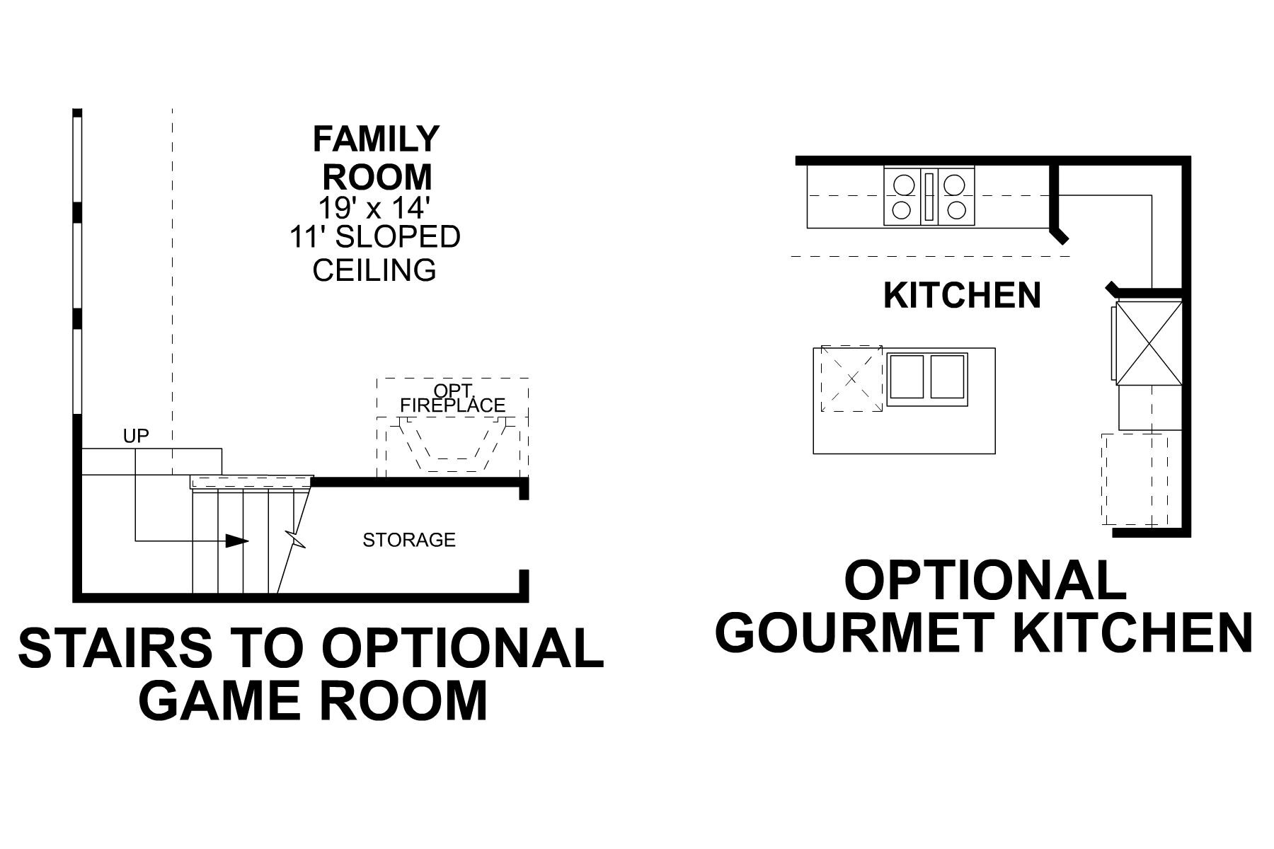 Acadia First Floor Options