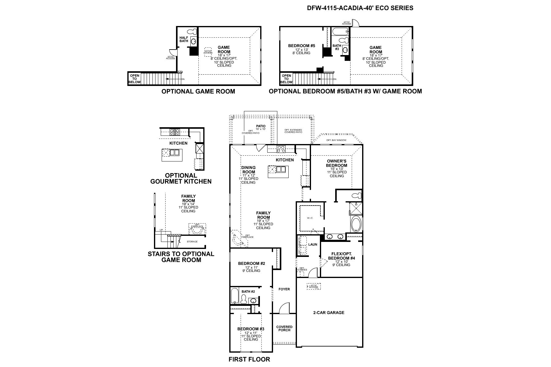 Acadia Floorplan