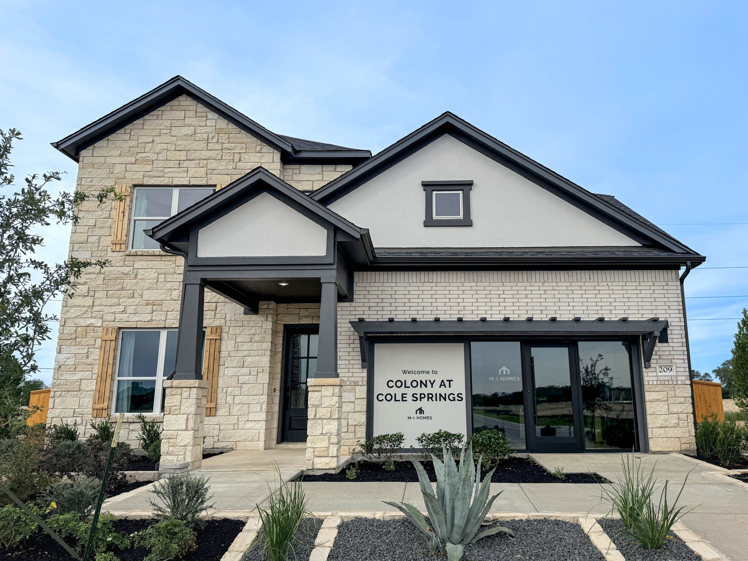 Model Home Exterior