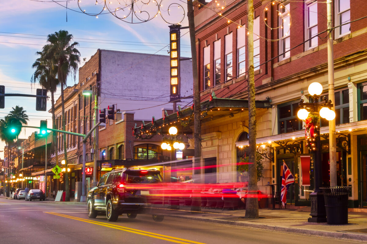 Ybor City in Tampa Bay Area