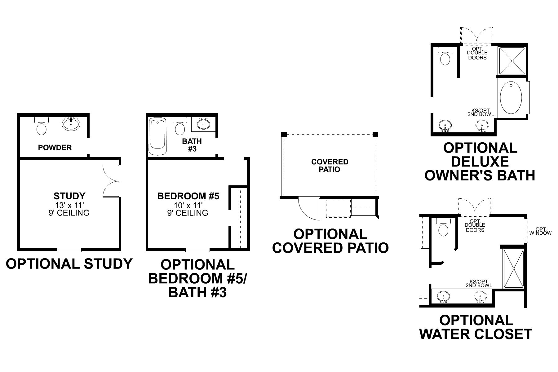 Columbus First Floor Options