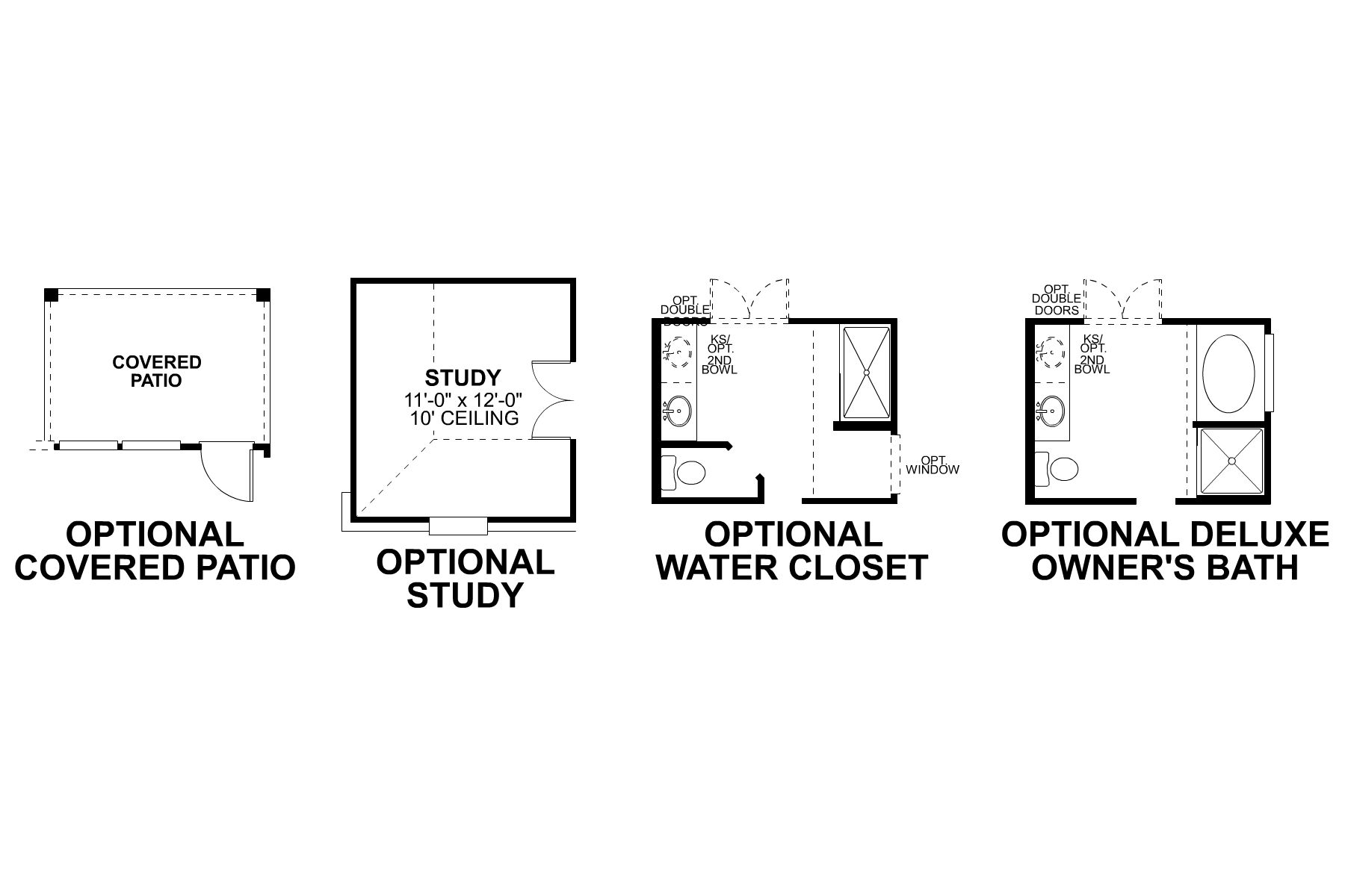 Desoto First Floor Options