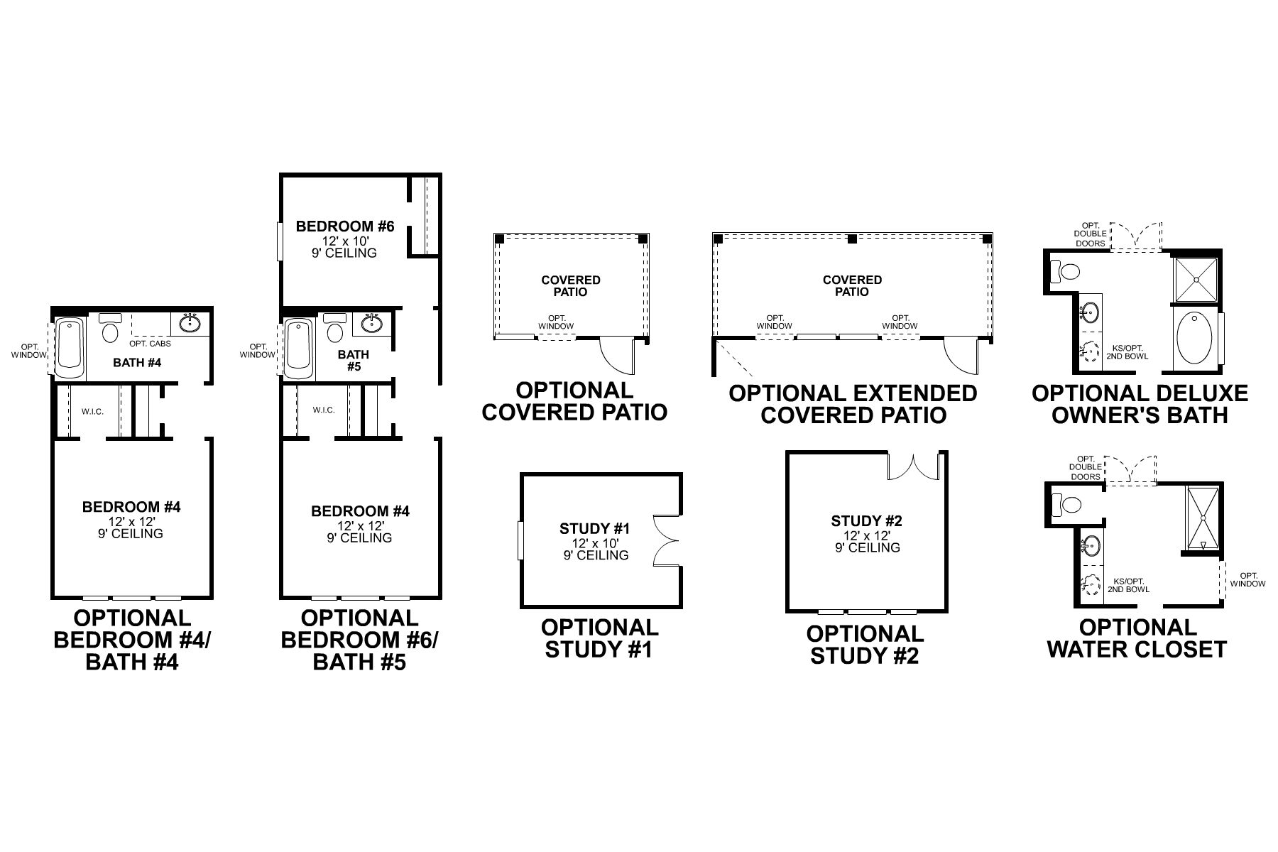 Livingston First Floor Options