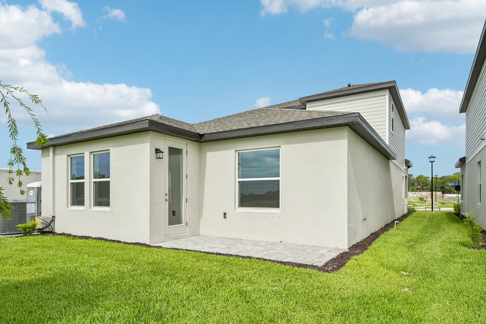 Back exterior