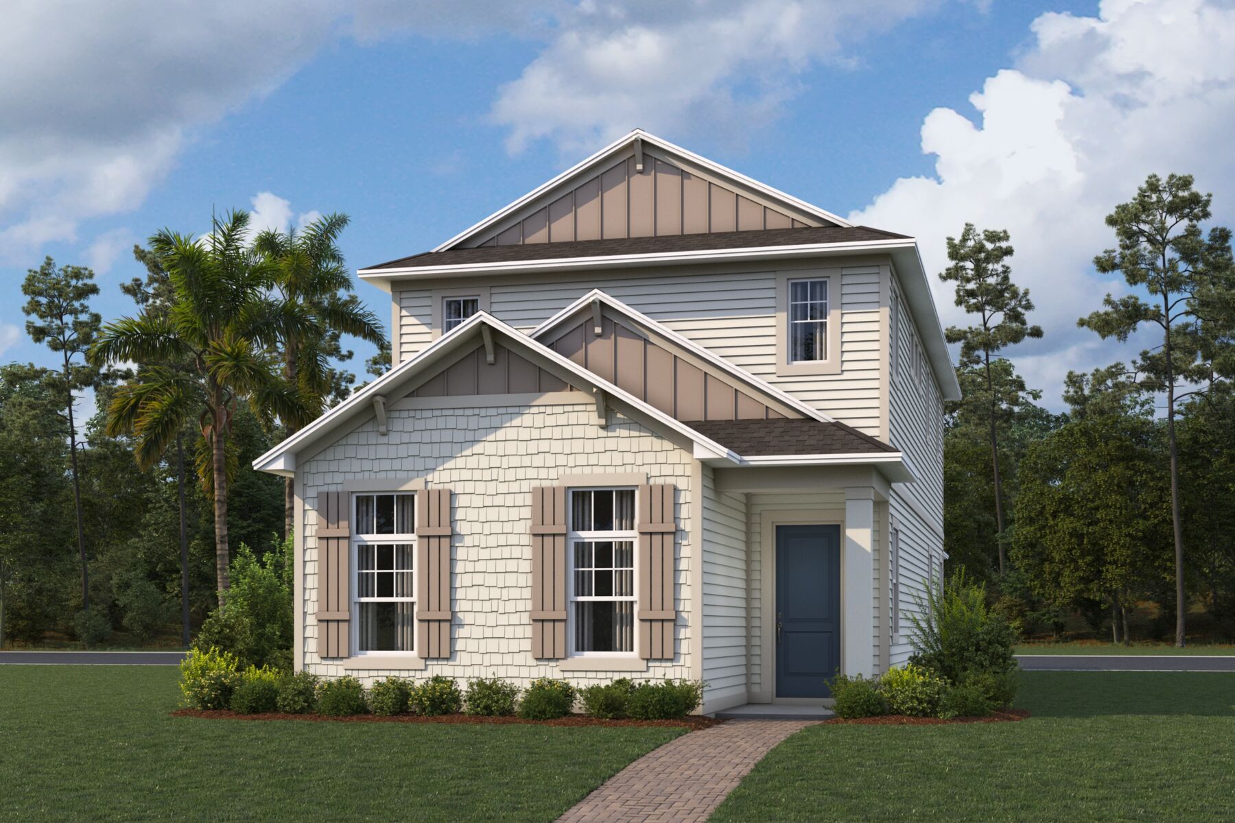Bridgeport Elevation  Traditional Craftsman