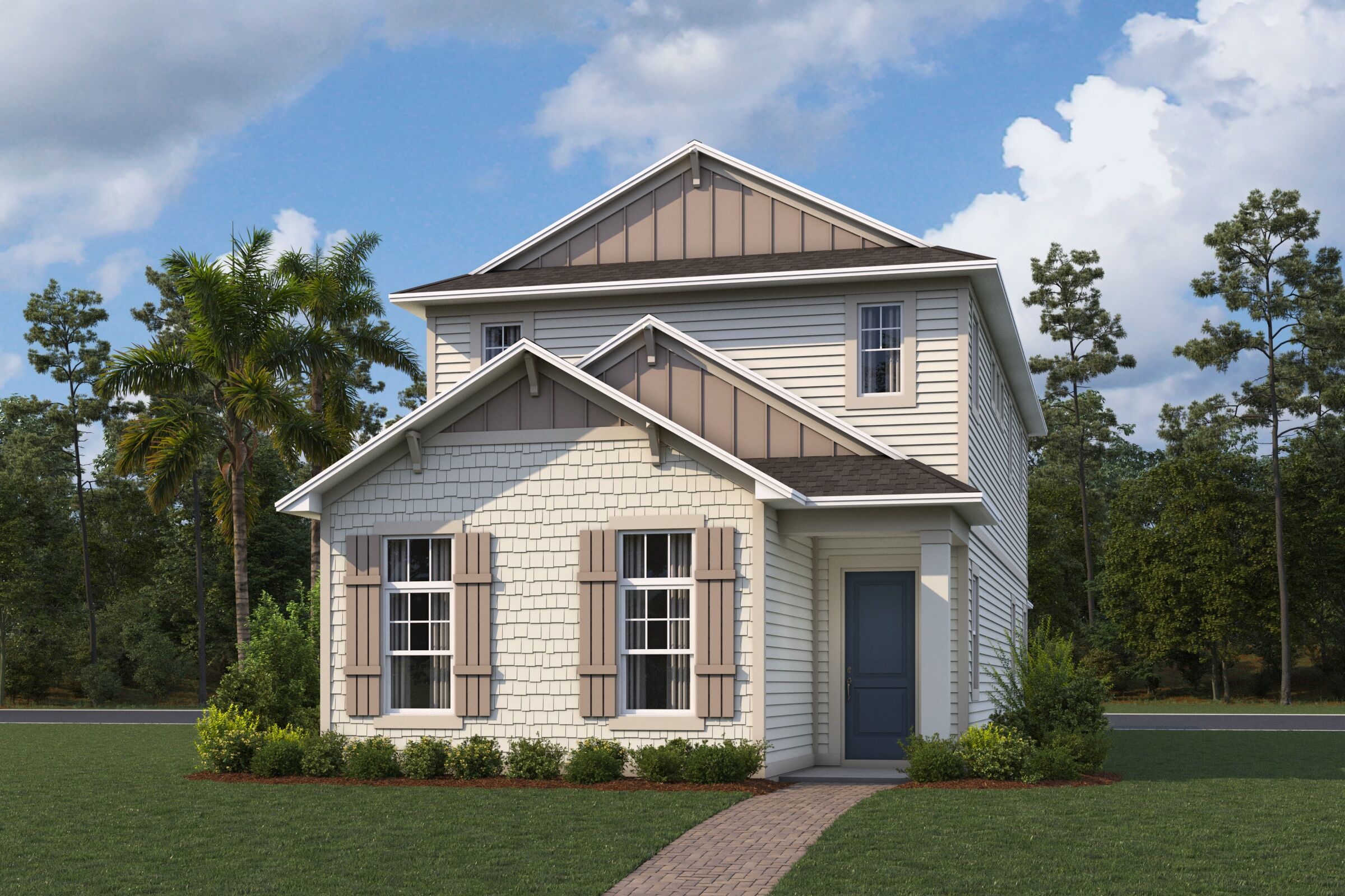 Bridgeport Elevation  Traditional Craftsman