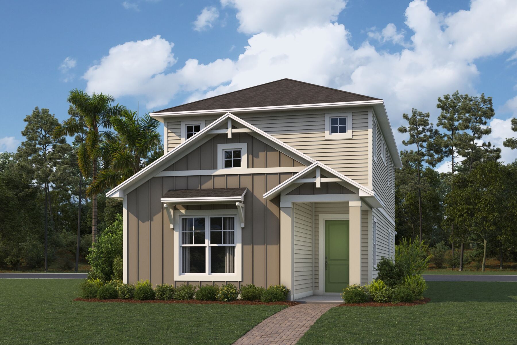 Bridgeport Elevation  Traditional Farmhouse