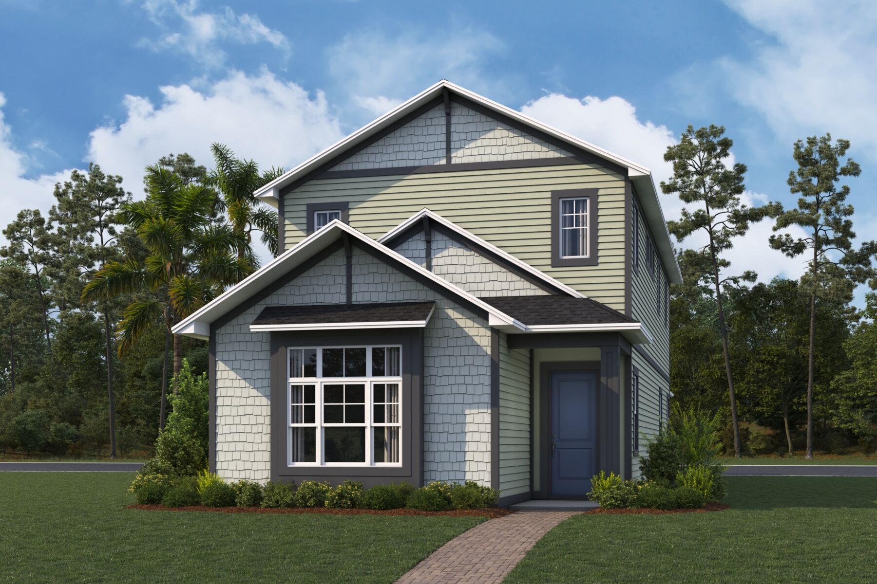 Bridgeport Elevation  Traditional Shingle