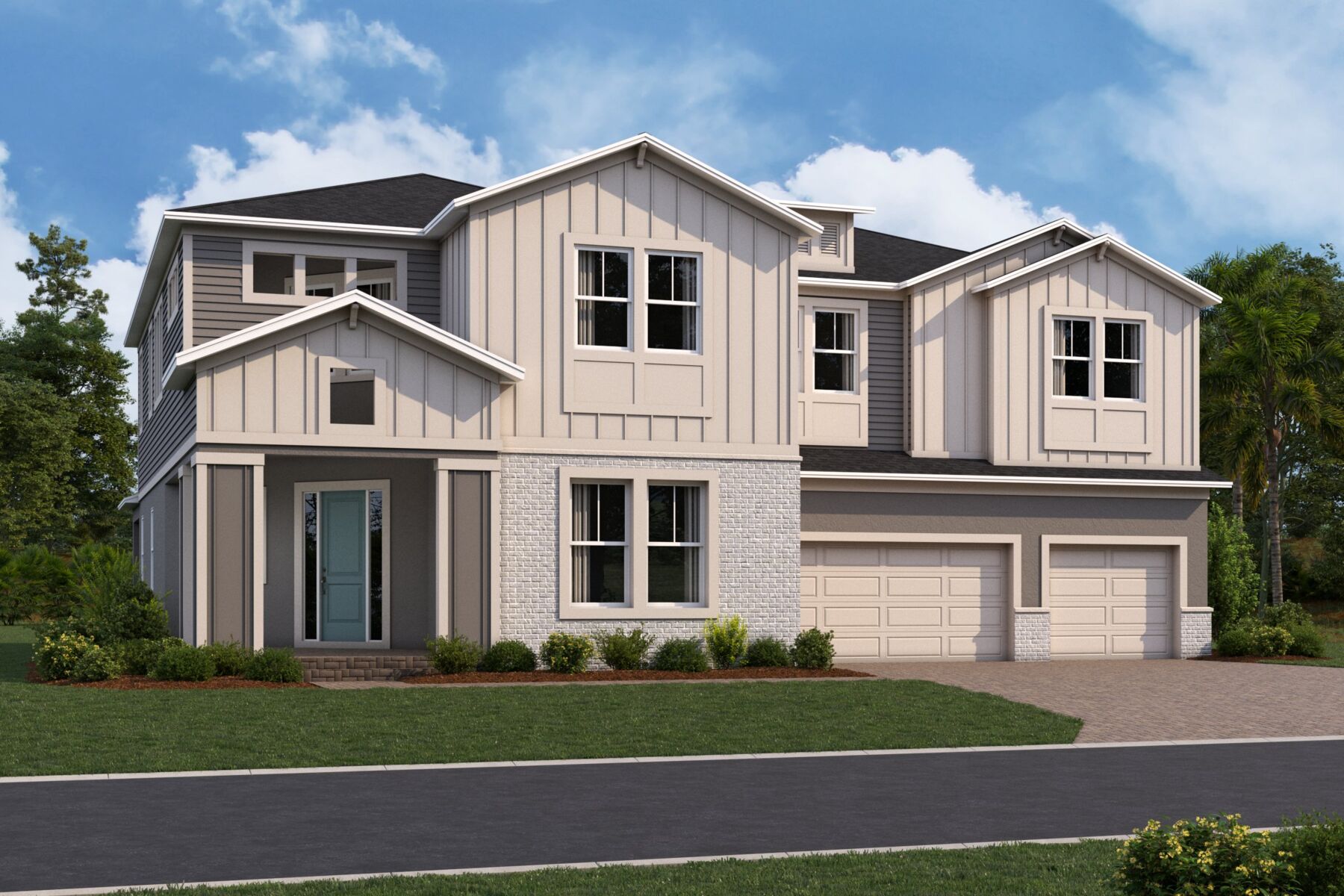 Endeavor Elevation  Modern Country