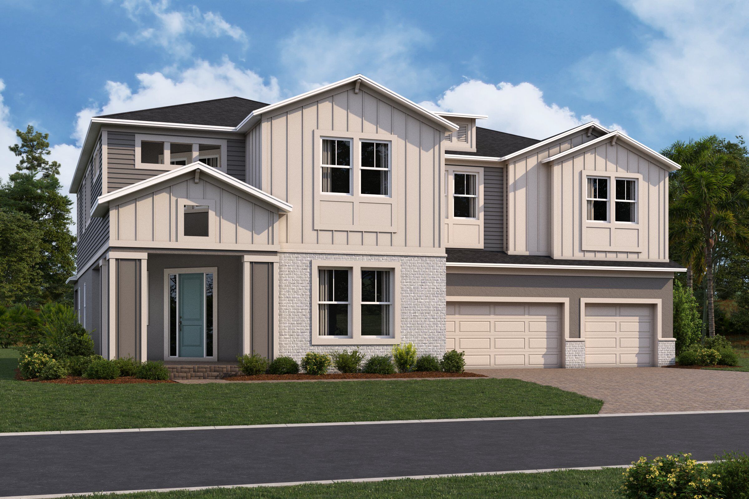 Endeavor Elevation  Modern Country