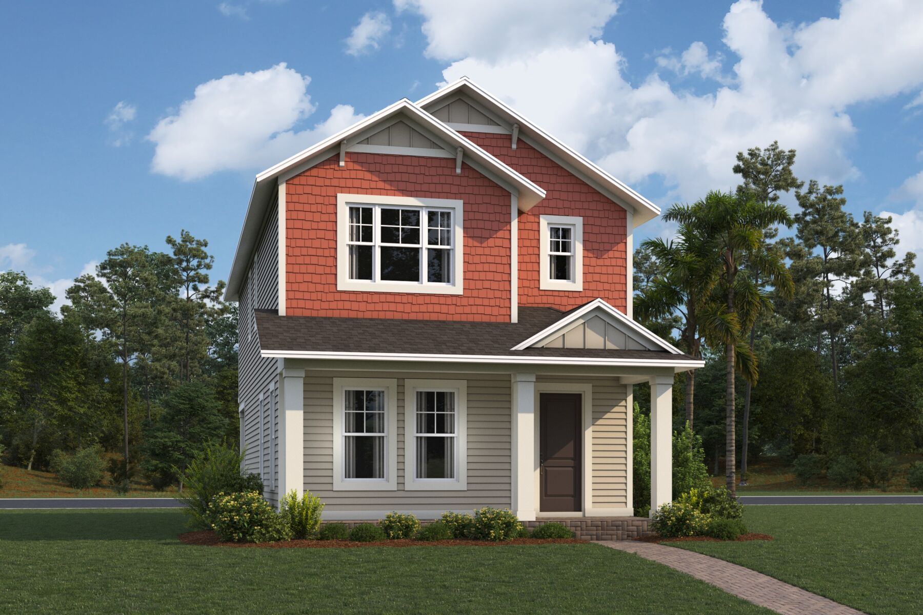 Jensen Elevation  Traditional Shingle