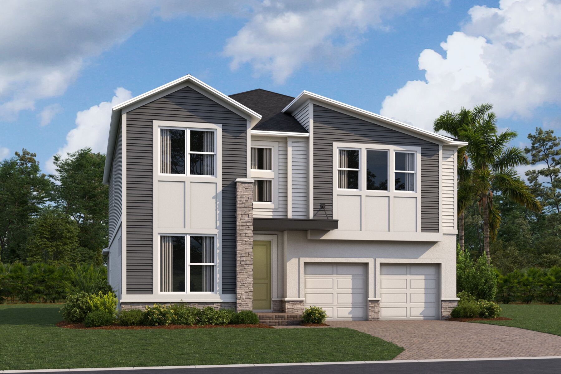 Newport Elevation  Contemporary