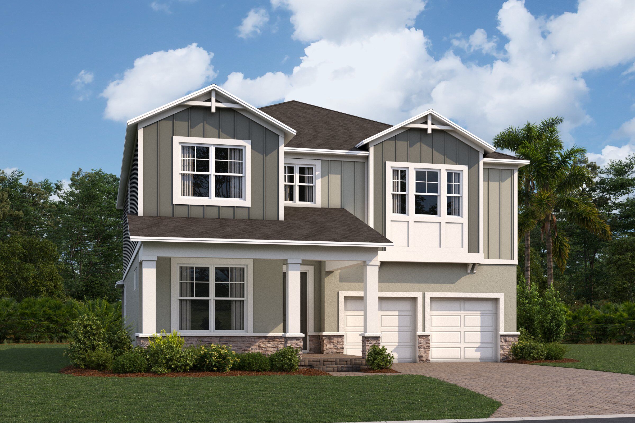 Newport Elevation  Modern Country