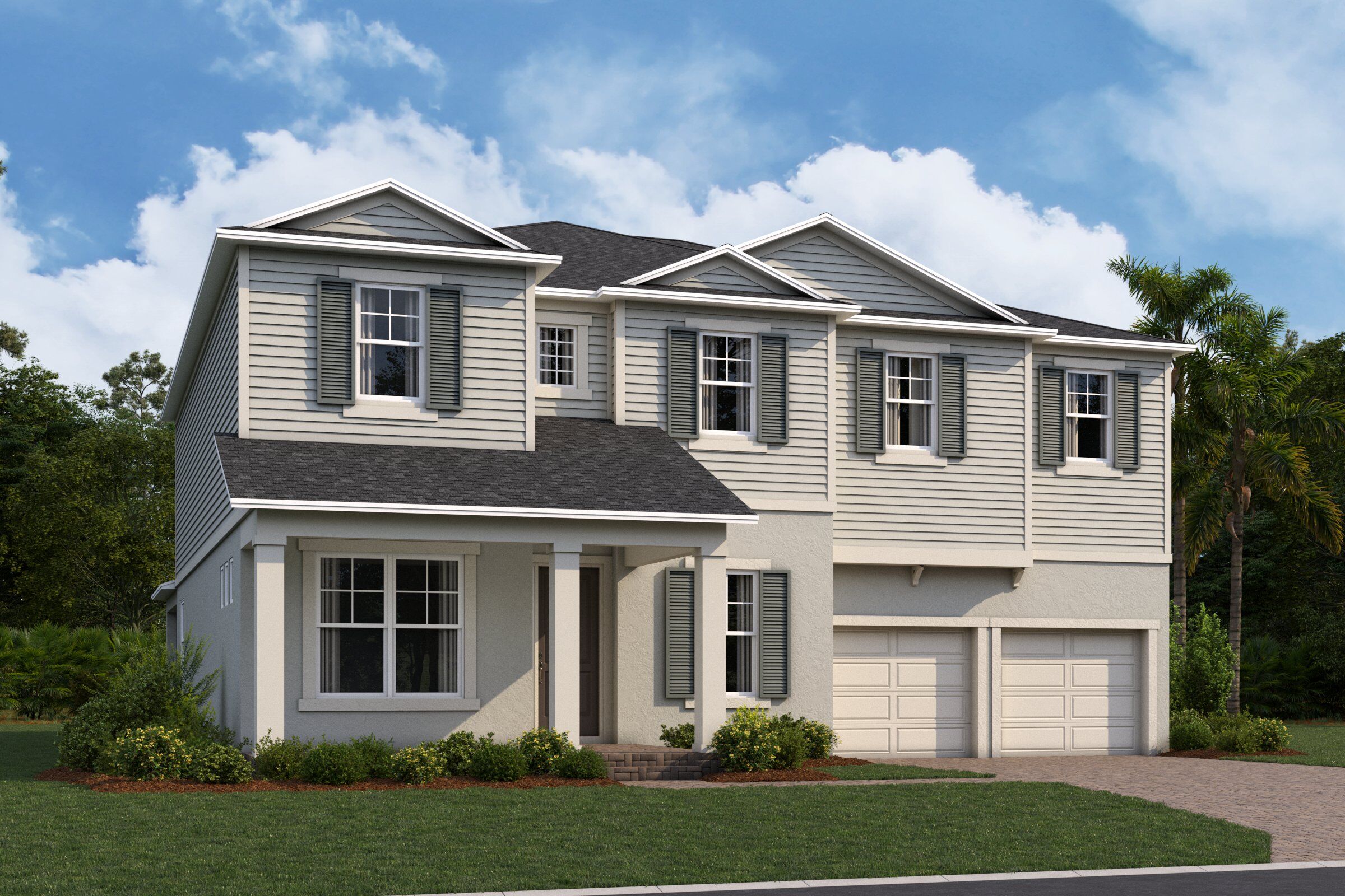 NewportXL Elevation  Traditional