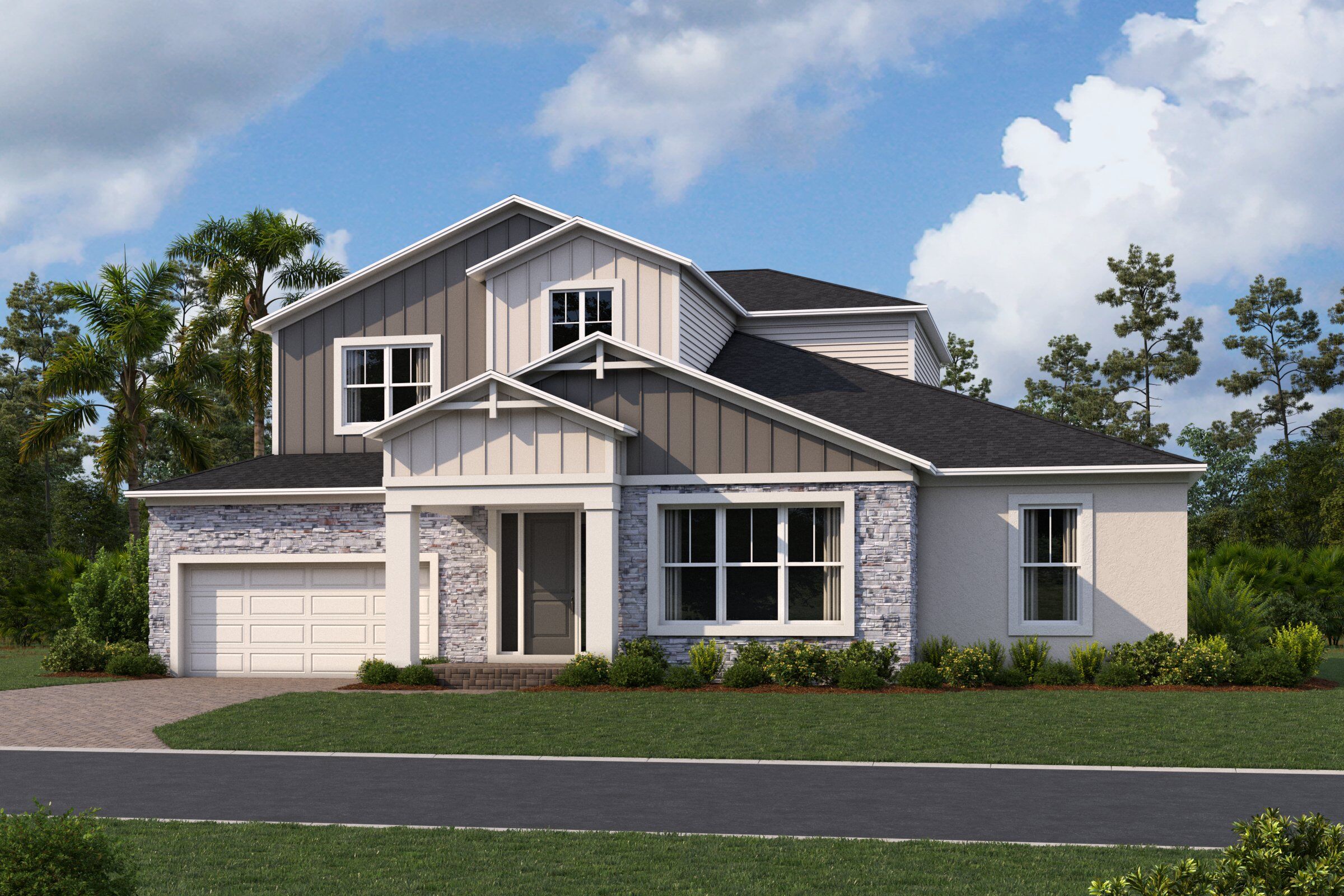 Serenity Elevation  Modern Country