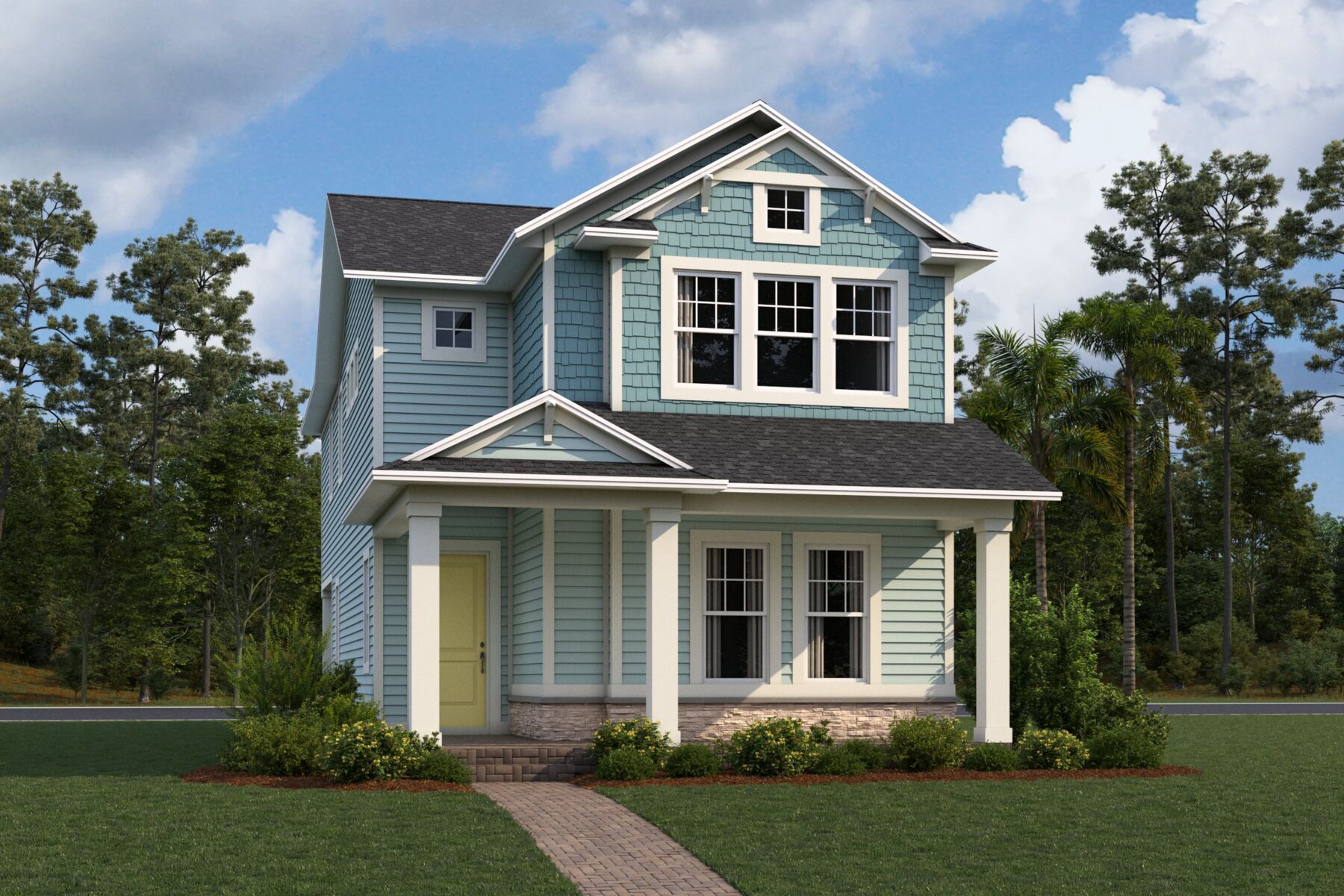 Wekiva Elevation  Traditional Shingle