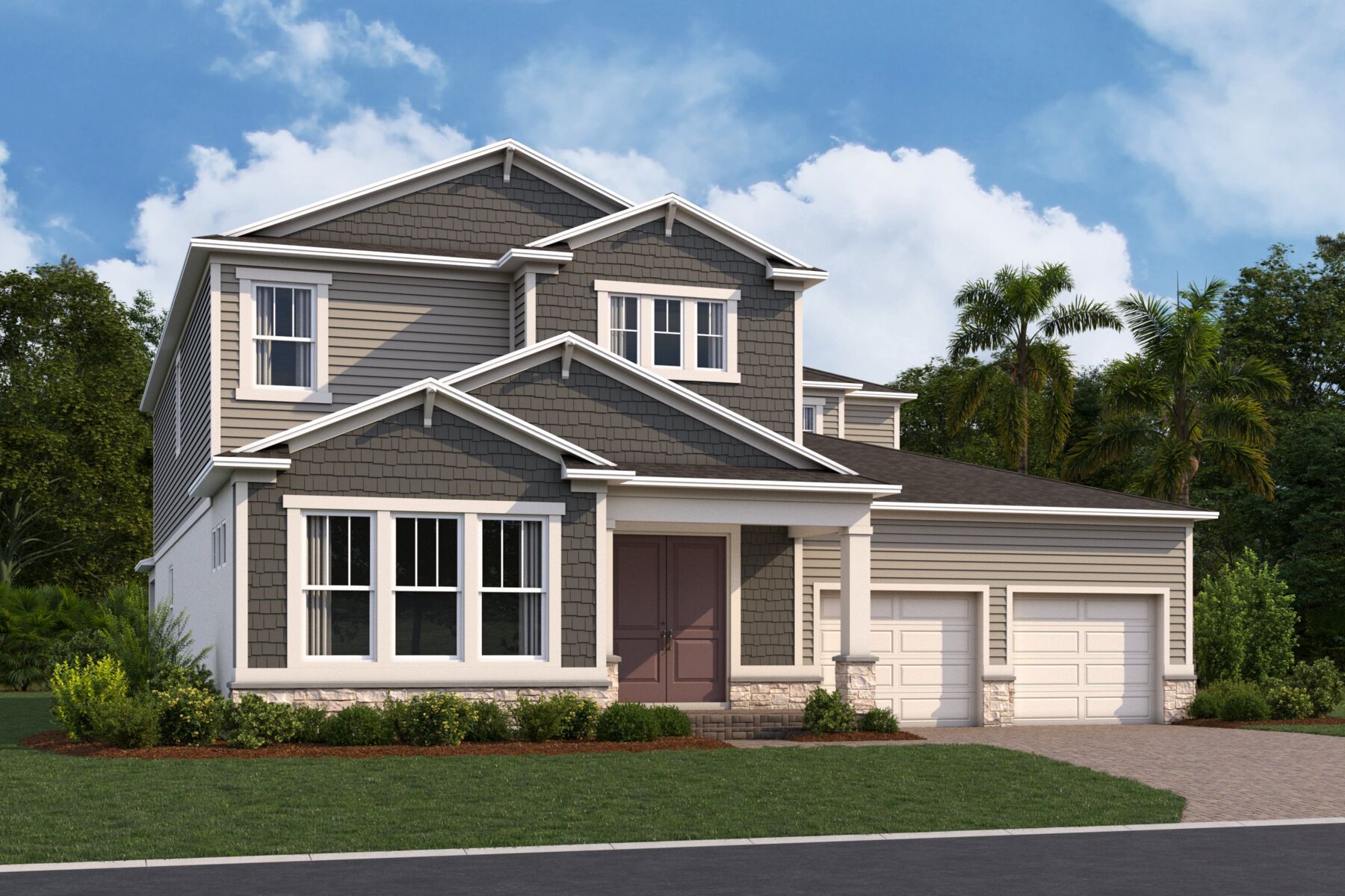 Wentworth Elevation  Craftman