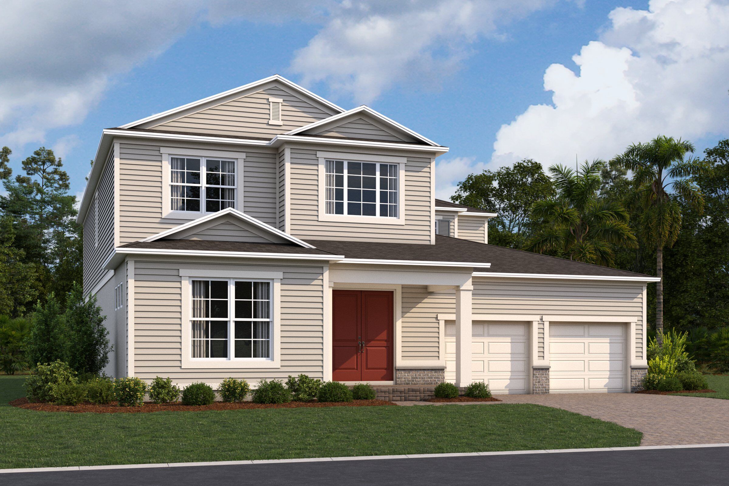 Wentworth Elevation  Traditional
