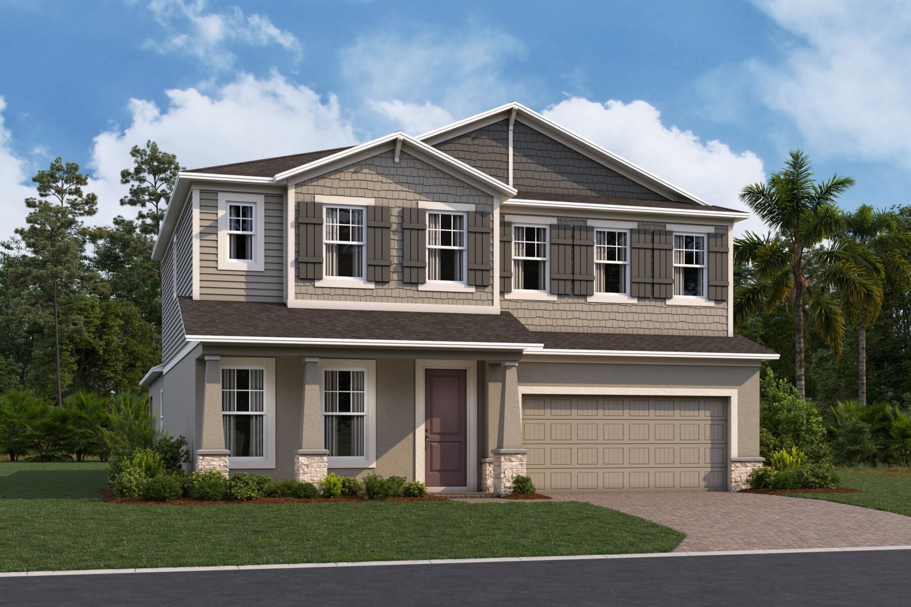 Cambria Elevation  Craftsman