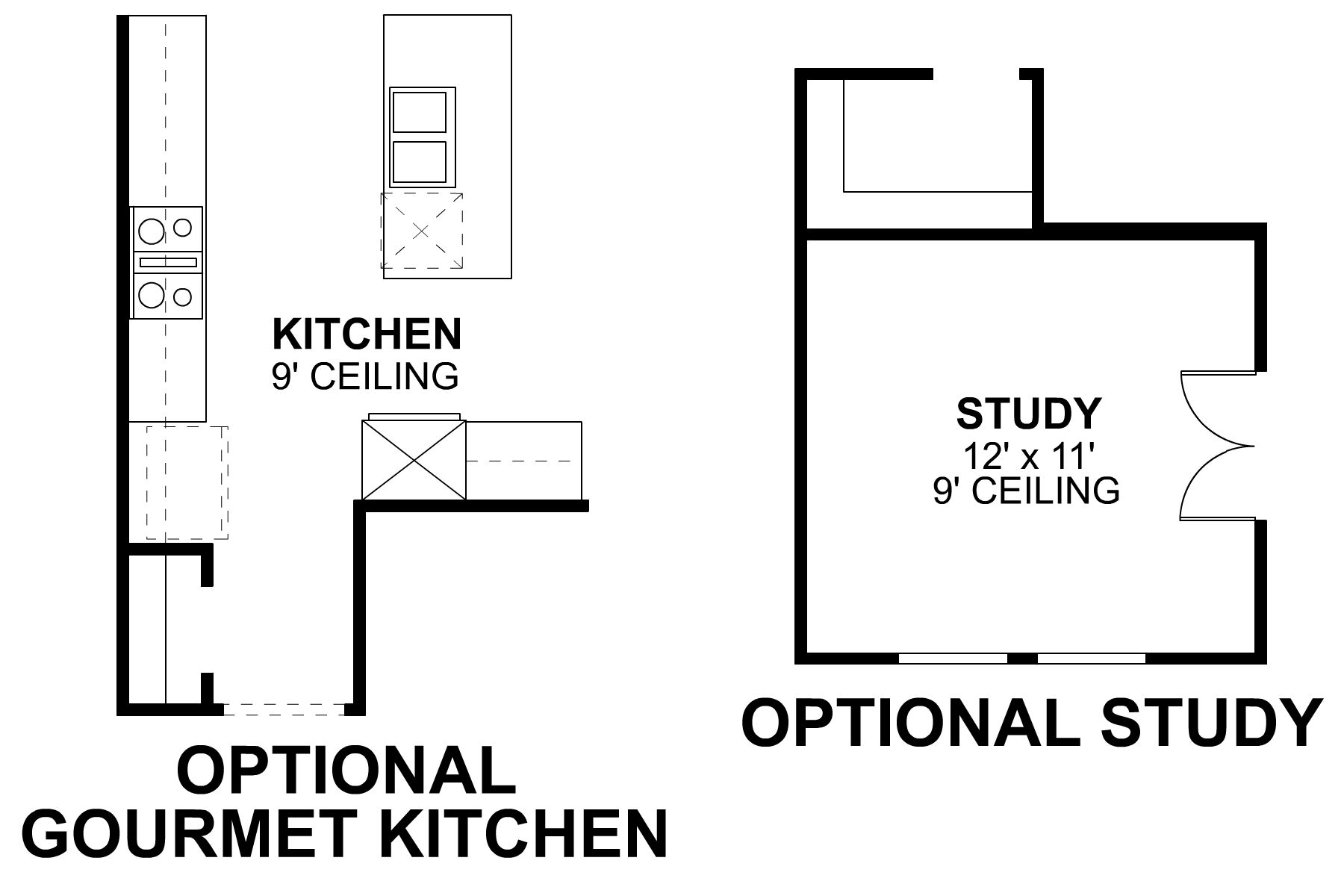 Frontier First Floor Options