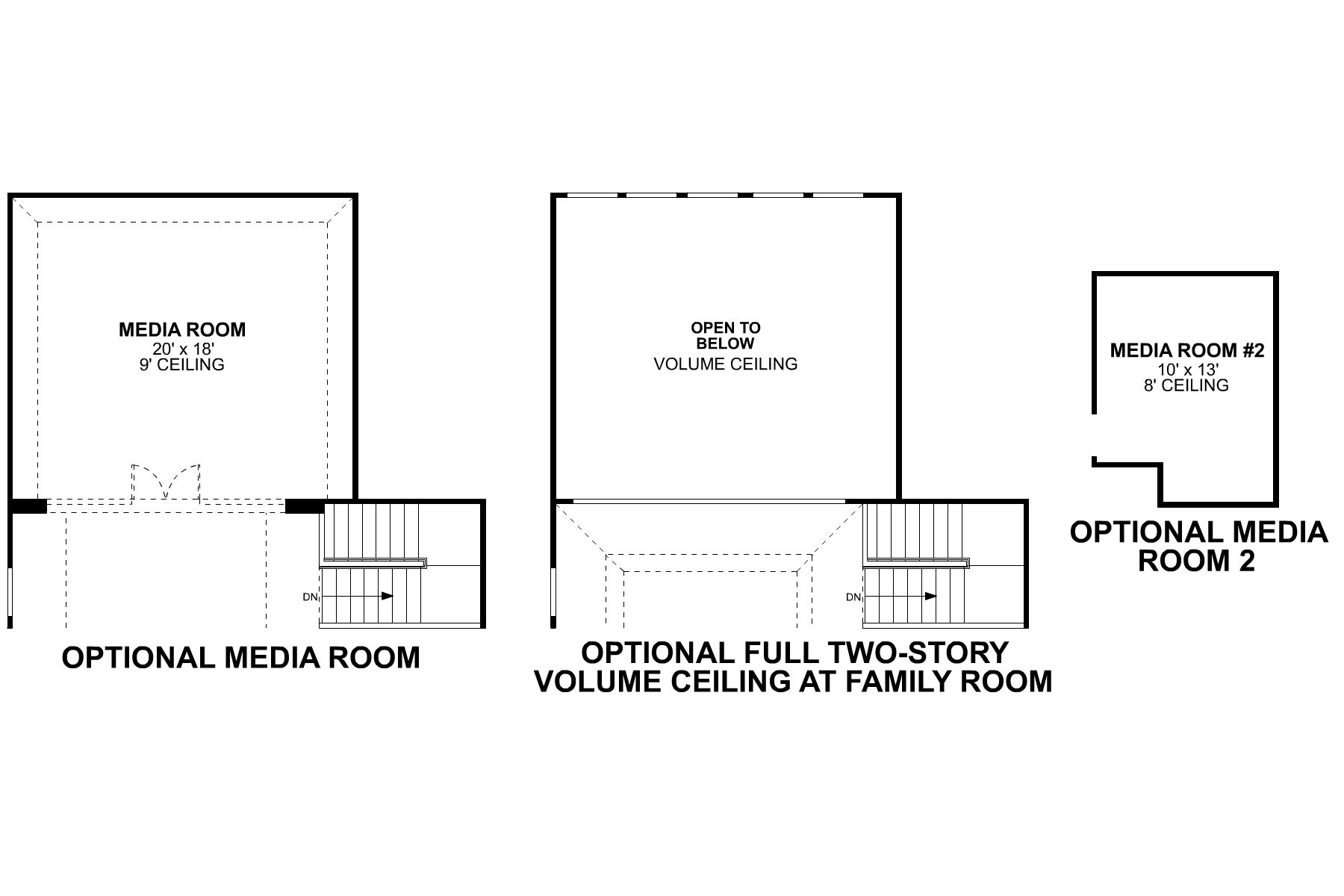 Frontier Second Floor Options