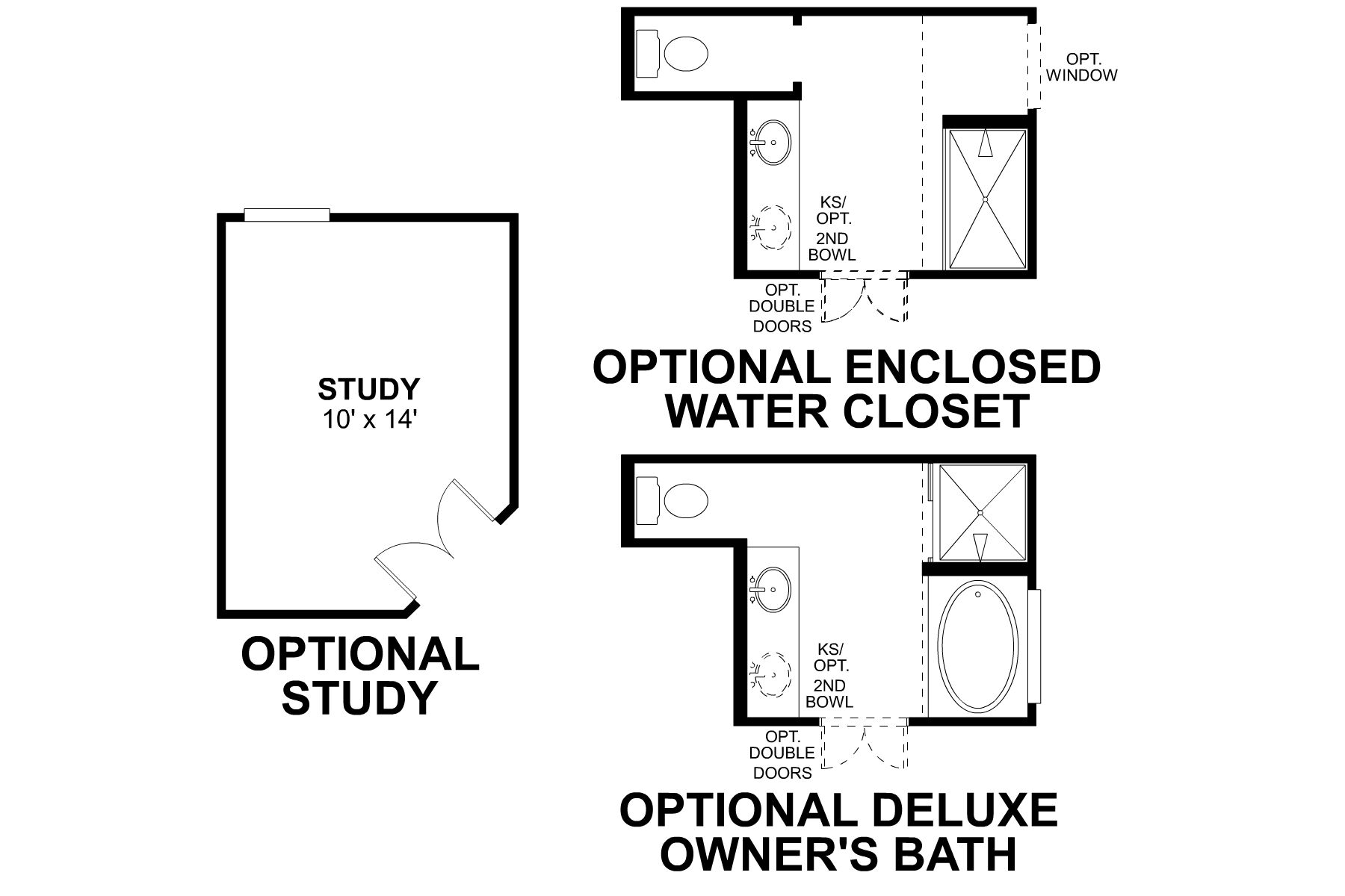Periwinkle First Floor Options