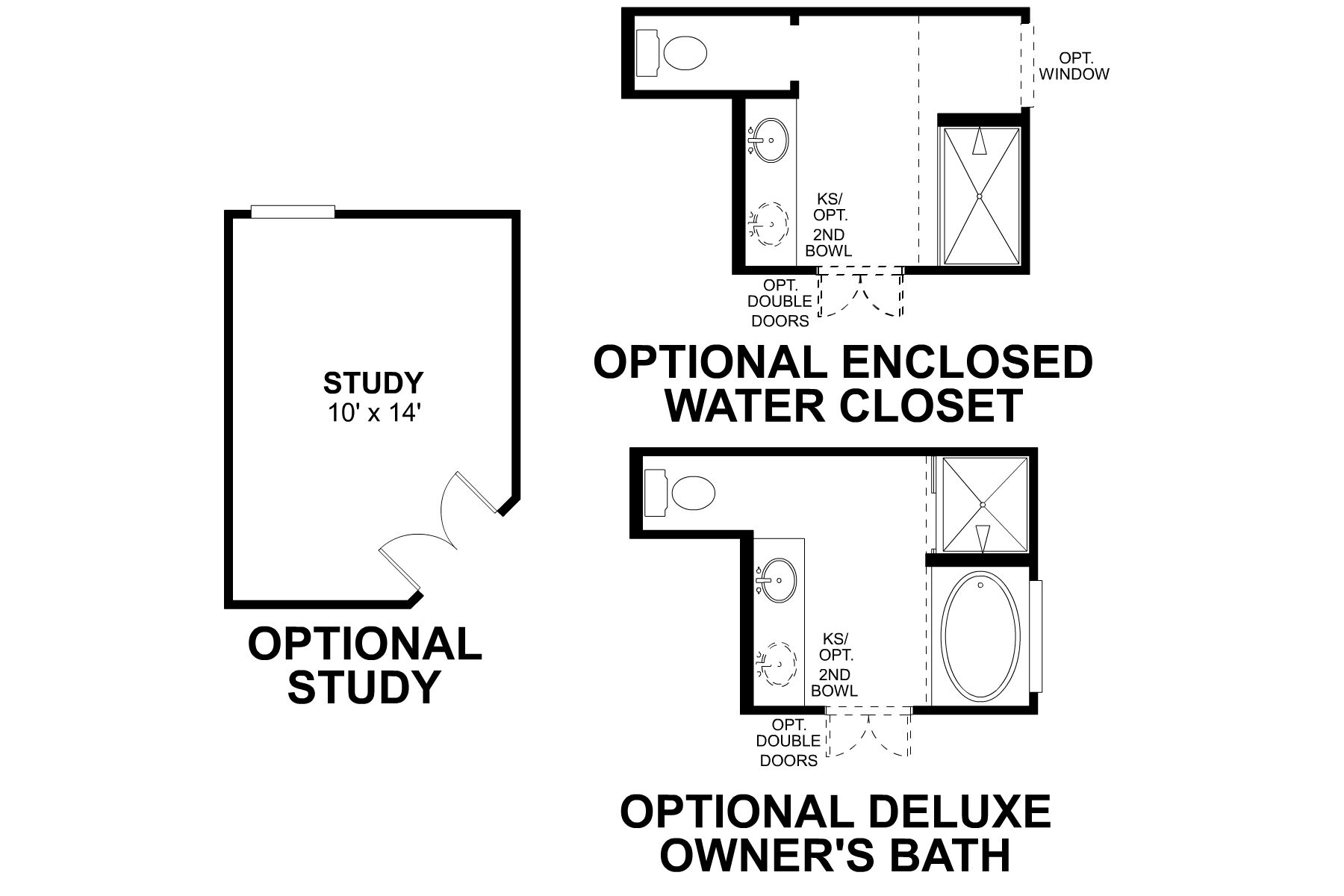 Periwinkle First Floor Options