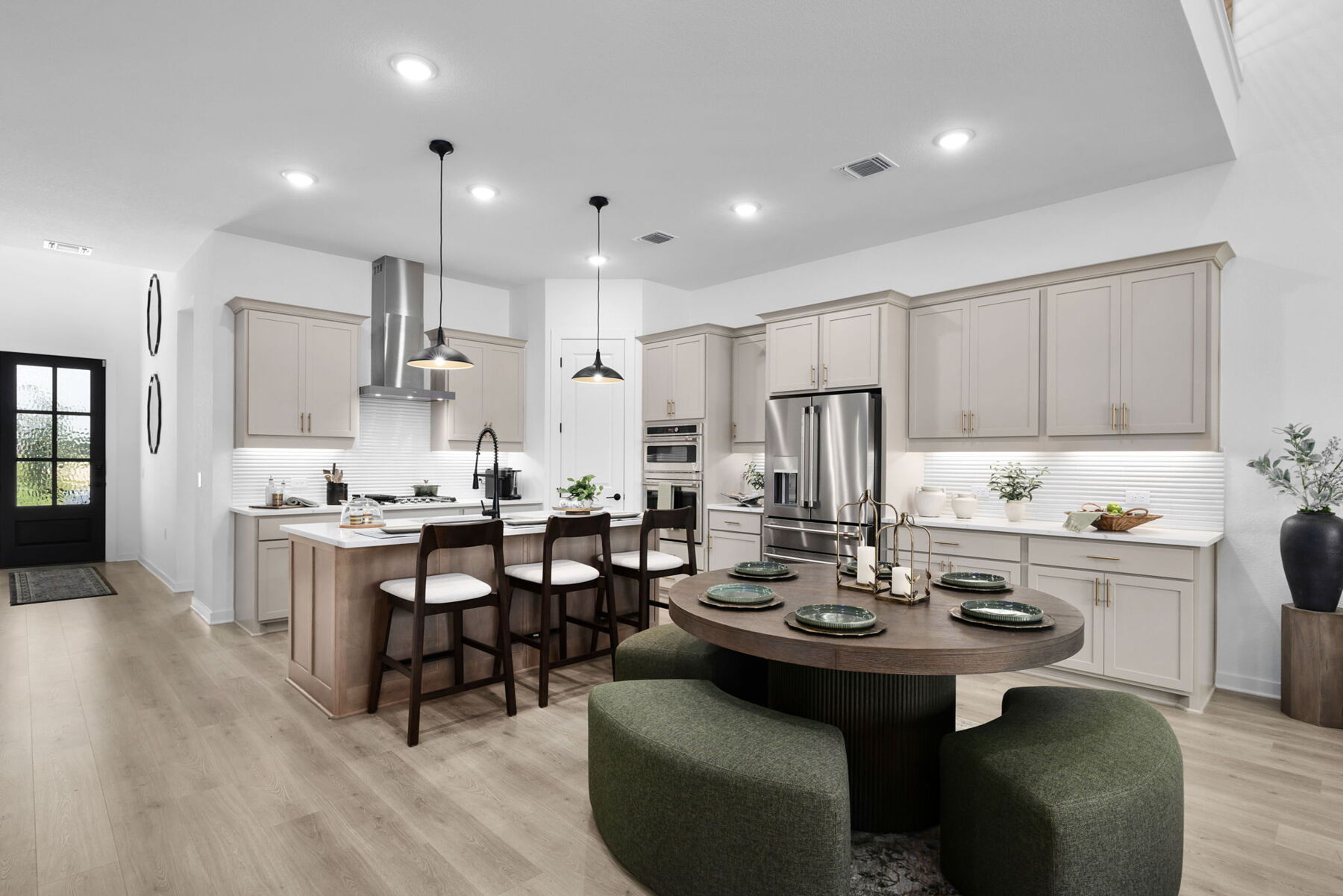 Kitchen and Dining Area