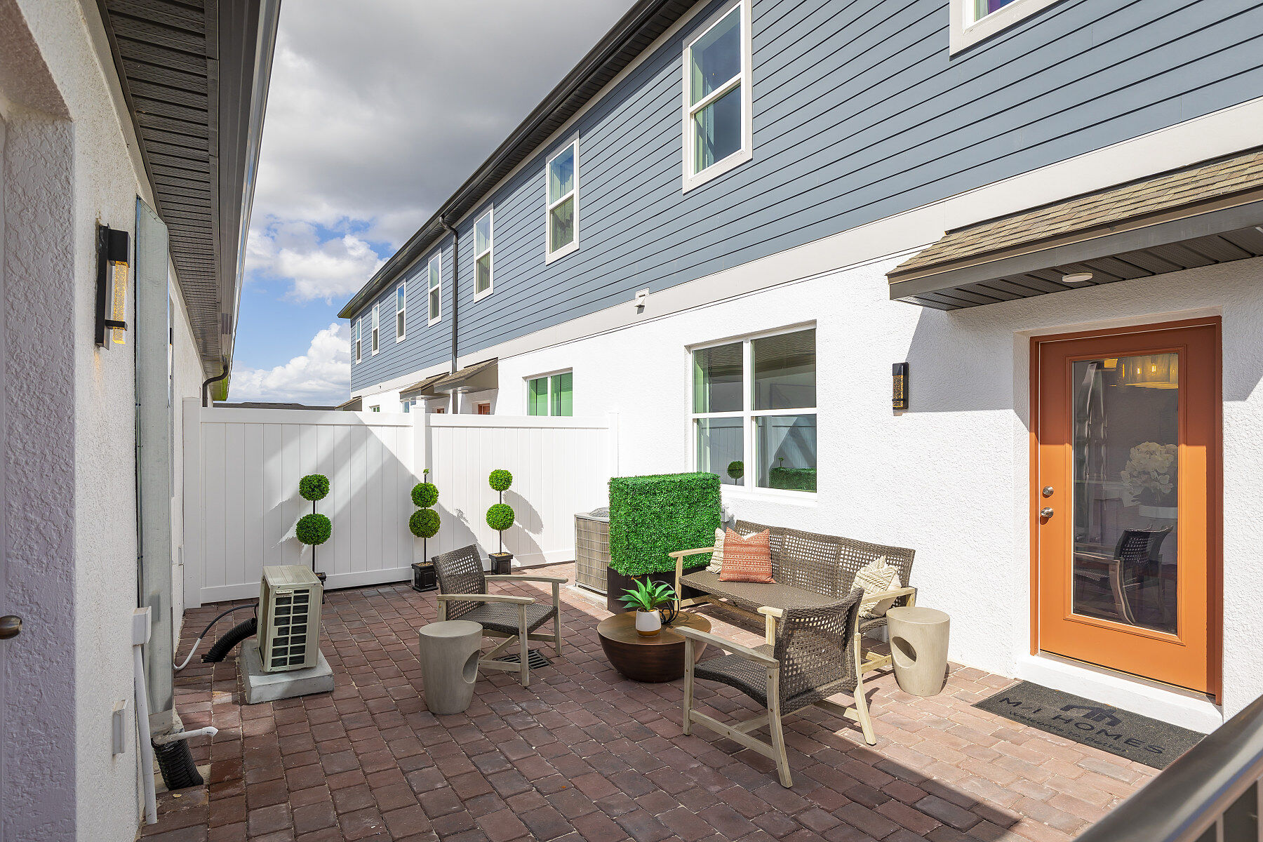 Townhome Courtyard