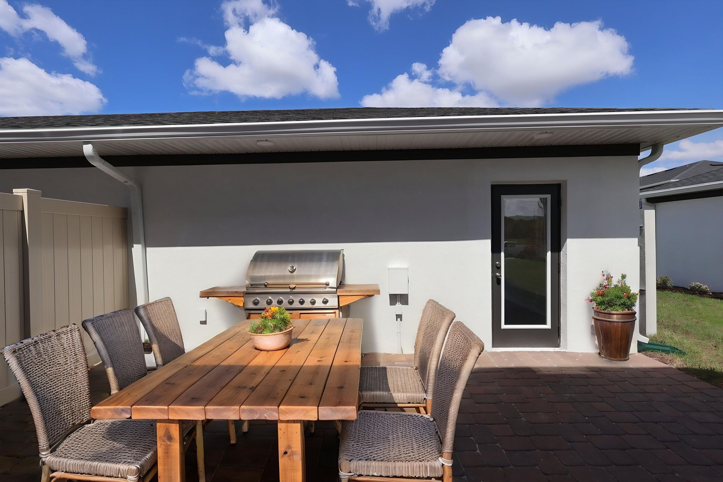Townhome Courtyard - Representational Photo