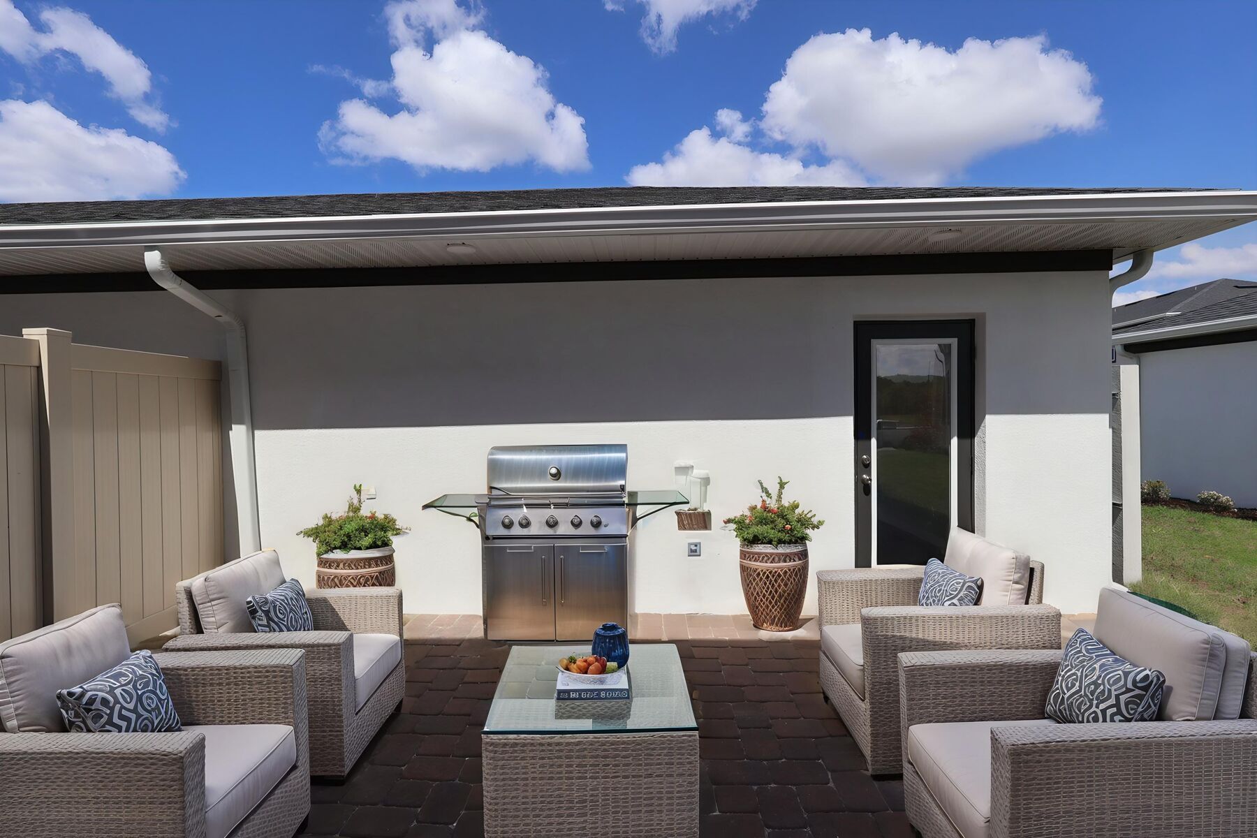 Townhome Courtyard