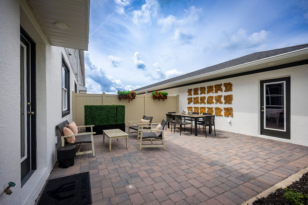 Townhome Courtyard