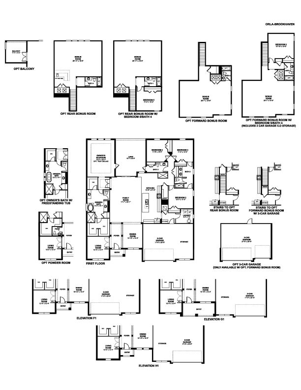 Brookhaven Floorplan