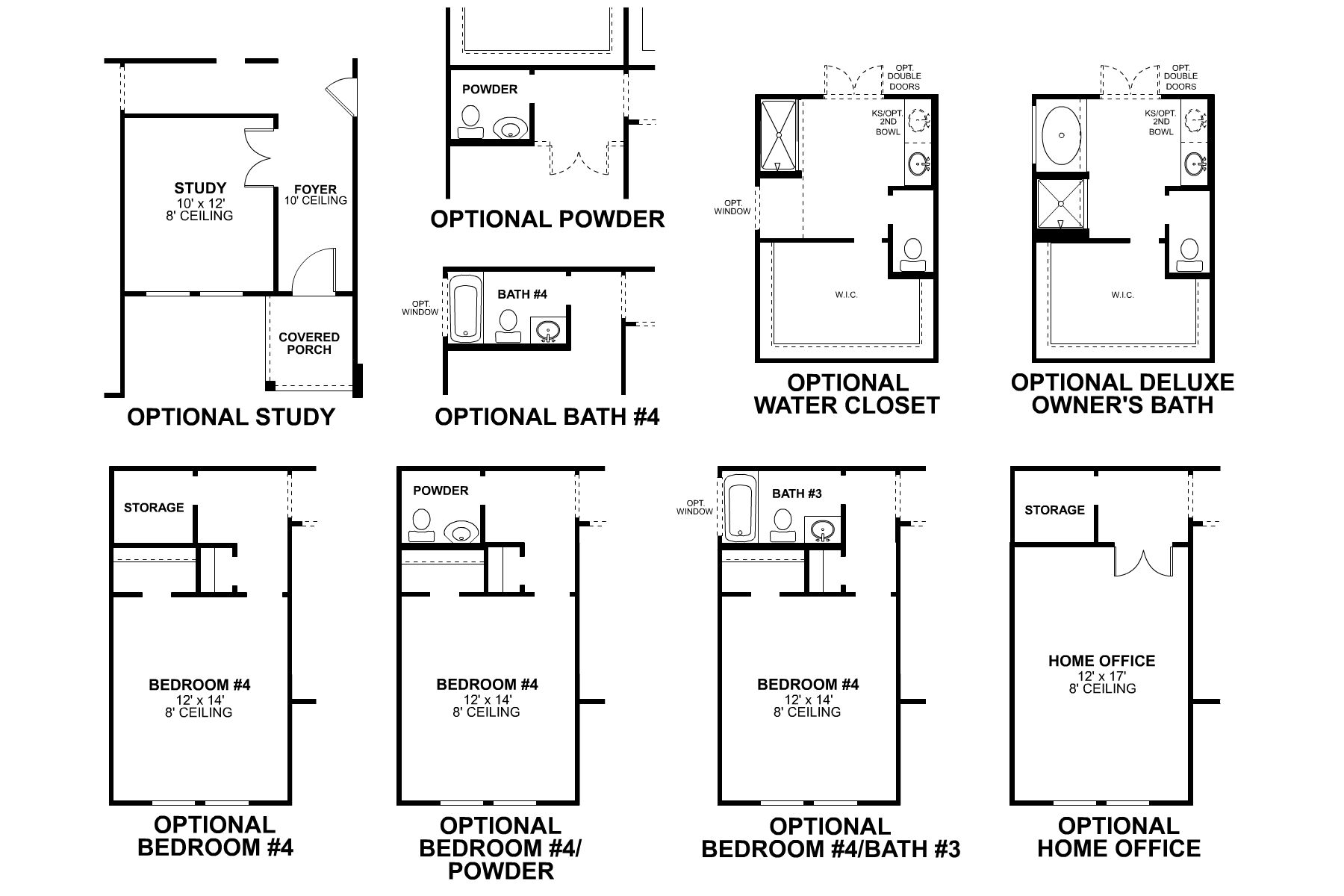 Hawkins First Floor Options