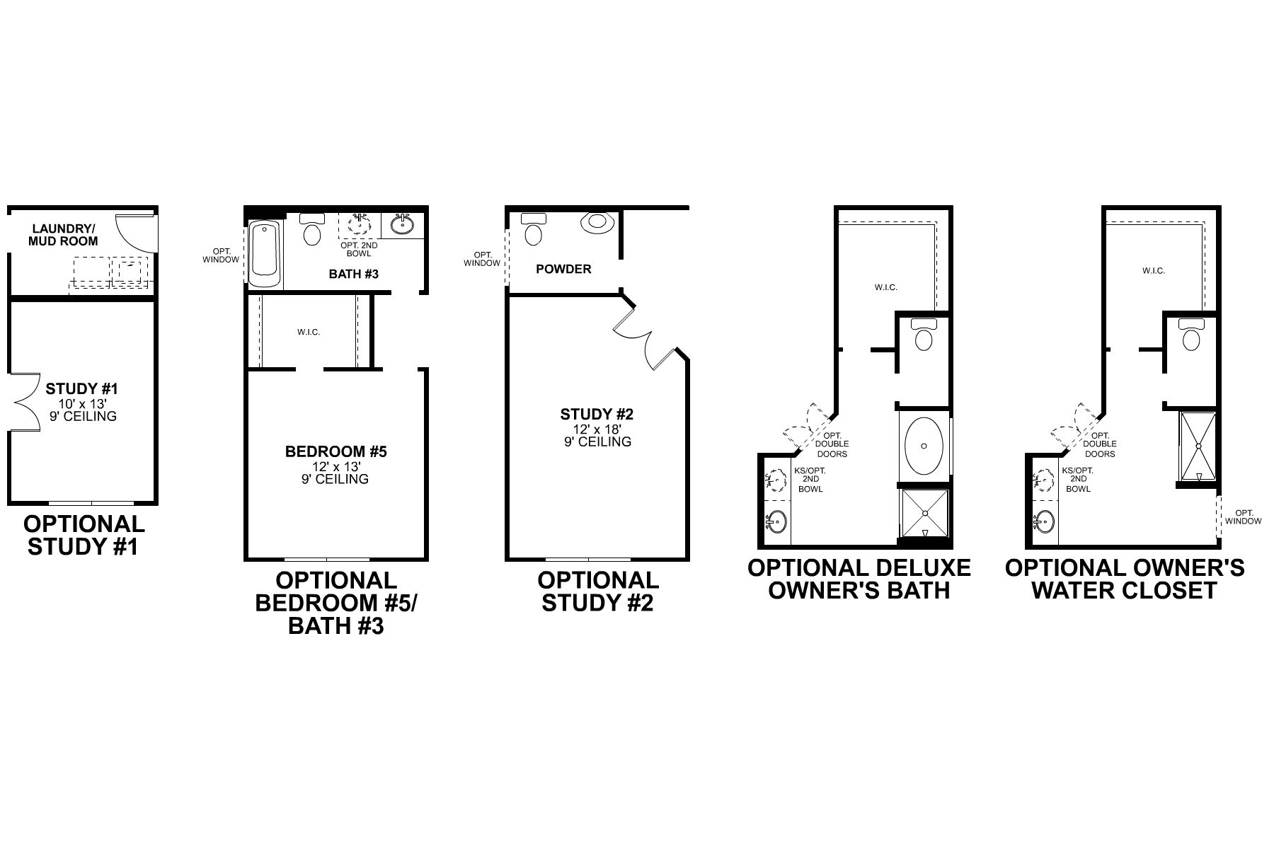 Lavon First Floor Options