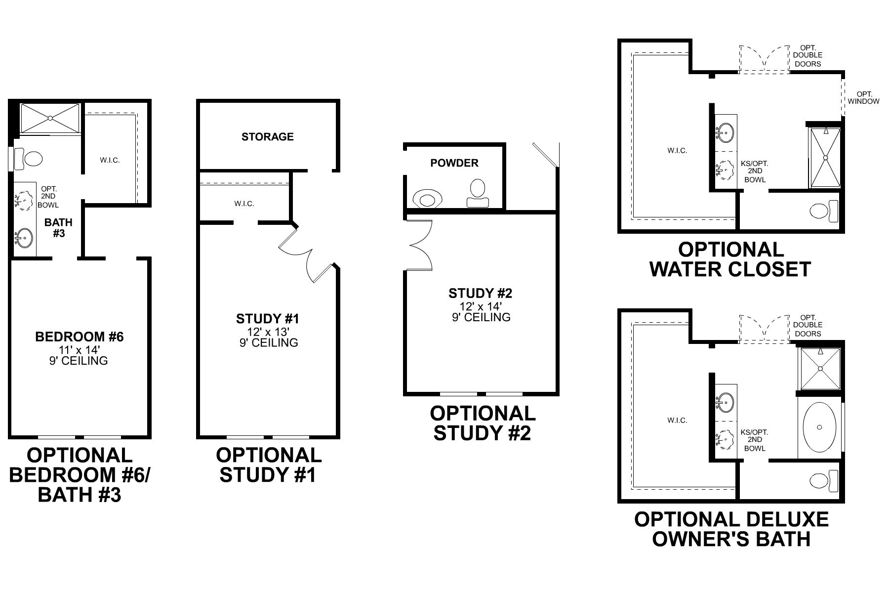 Stamford First Floor Options