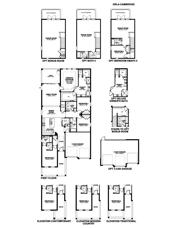 Cambridge Floorplan
