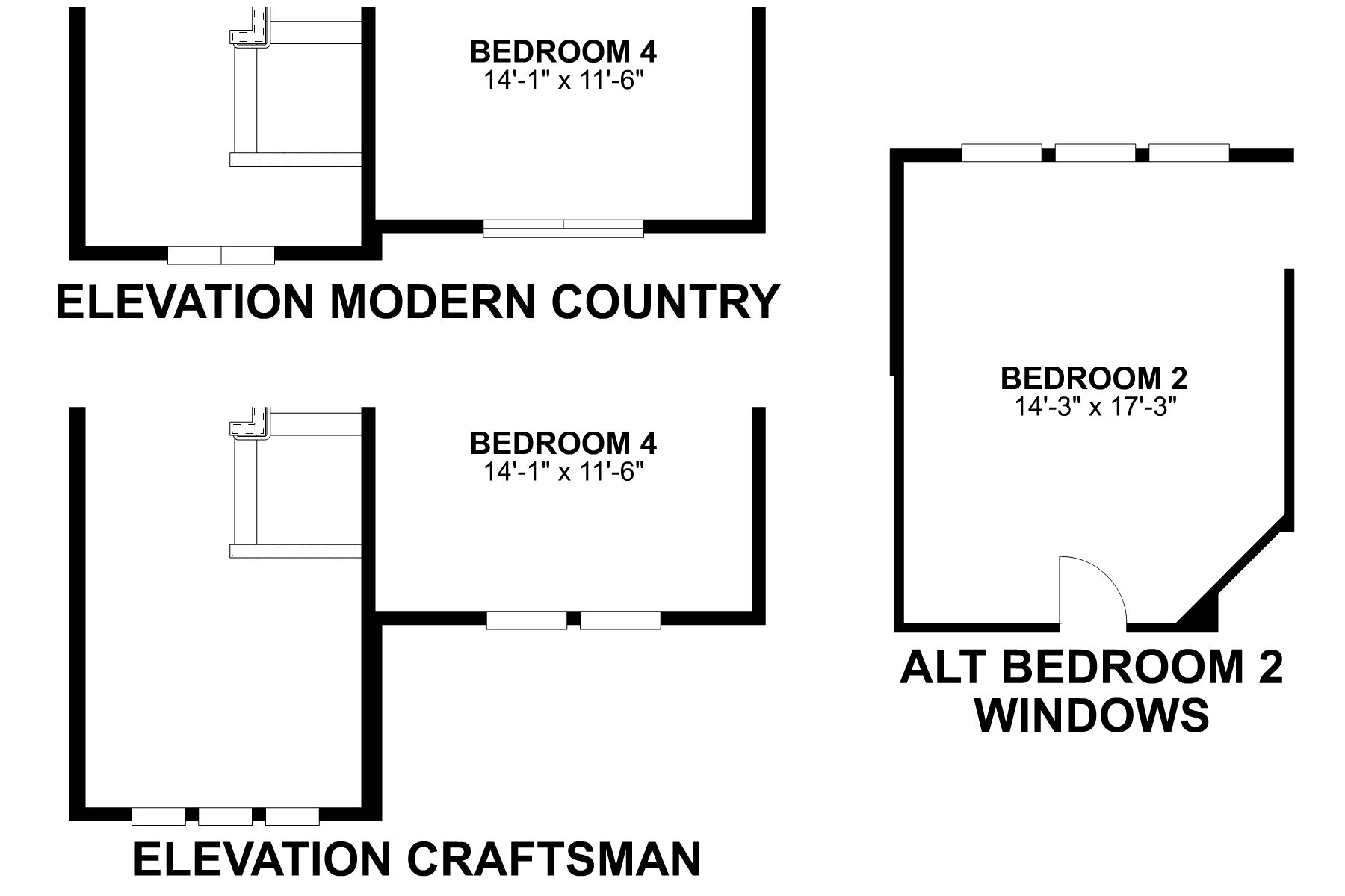 Serenity Second Floor Options