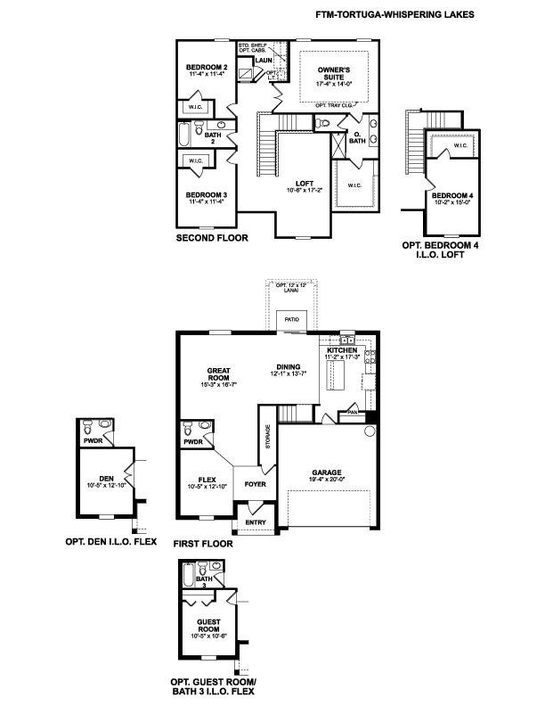 Tortuga Floorplan