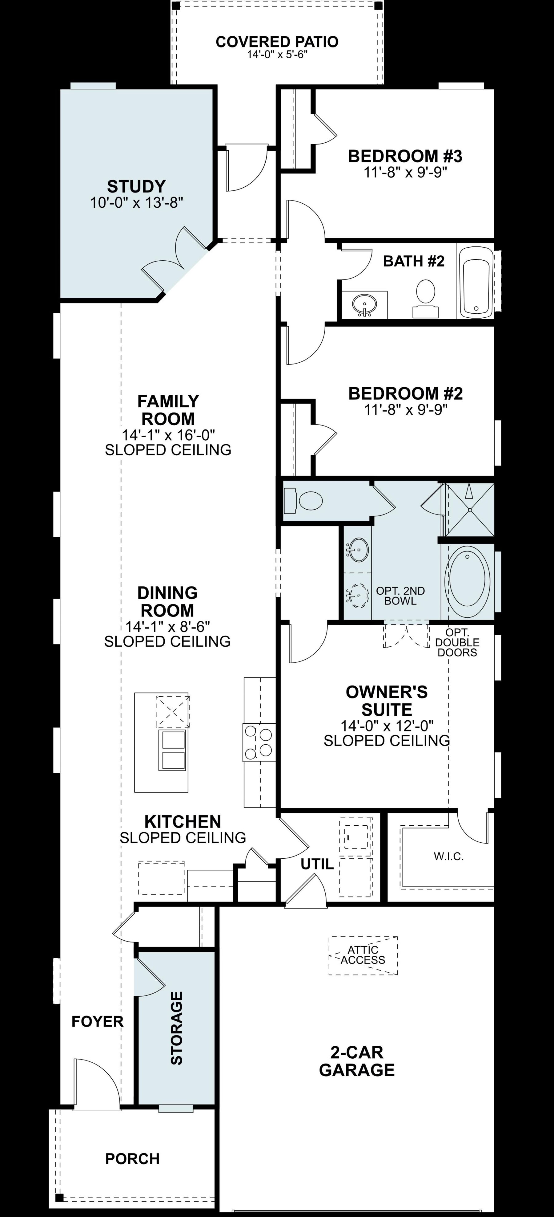 Periwinkle First Floor
