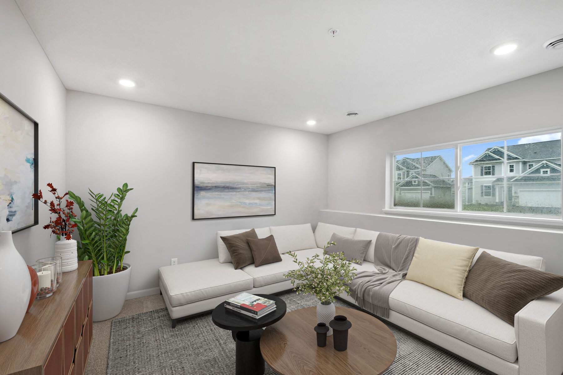 Lower Level Rec Room 