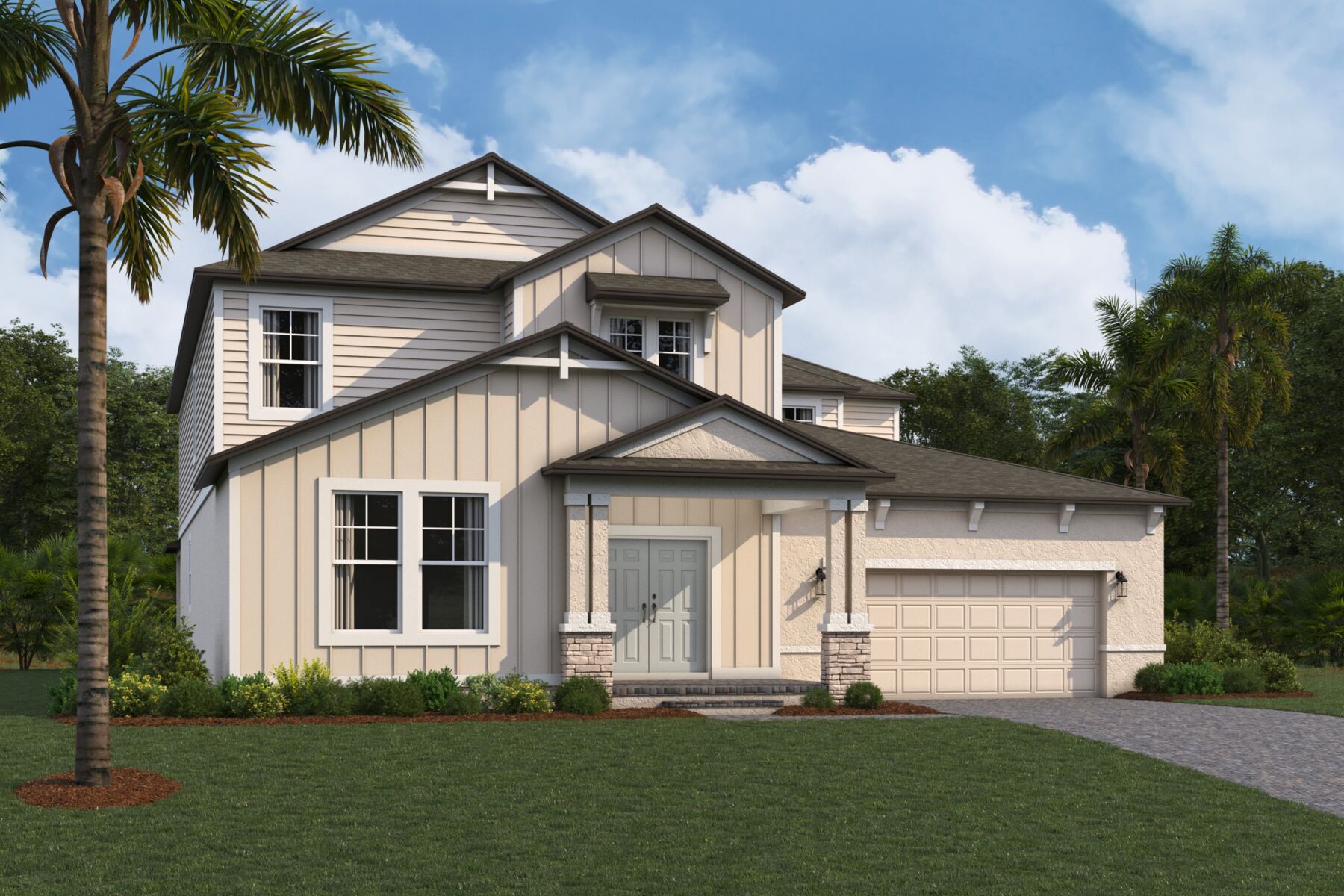 Wentworth Elevation B - Harmony Ridge